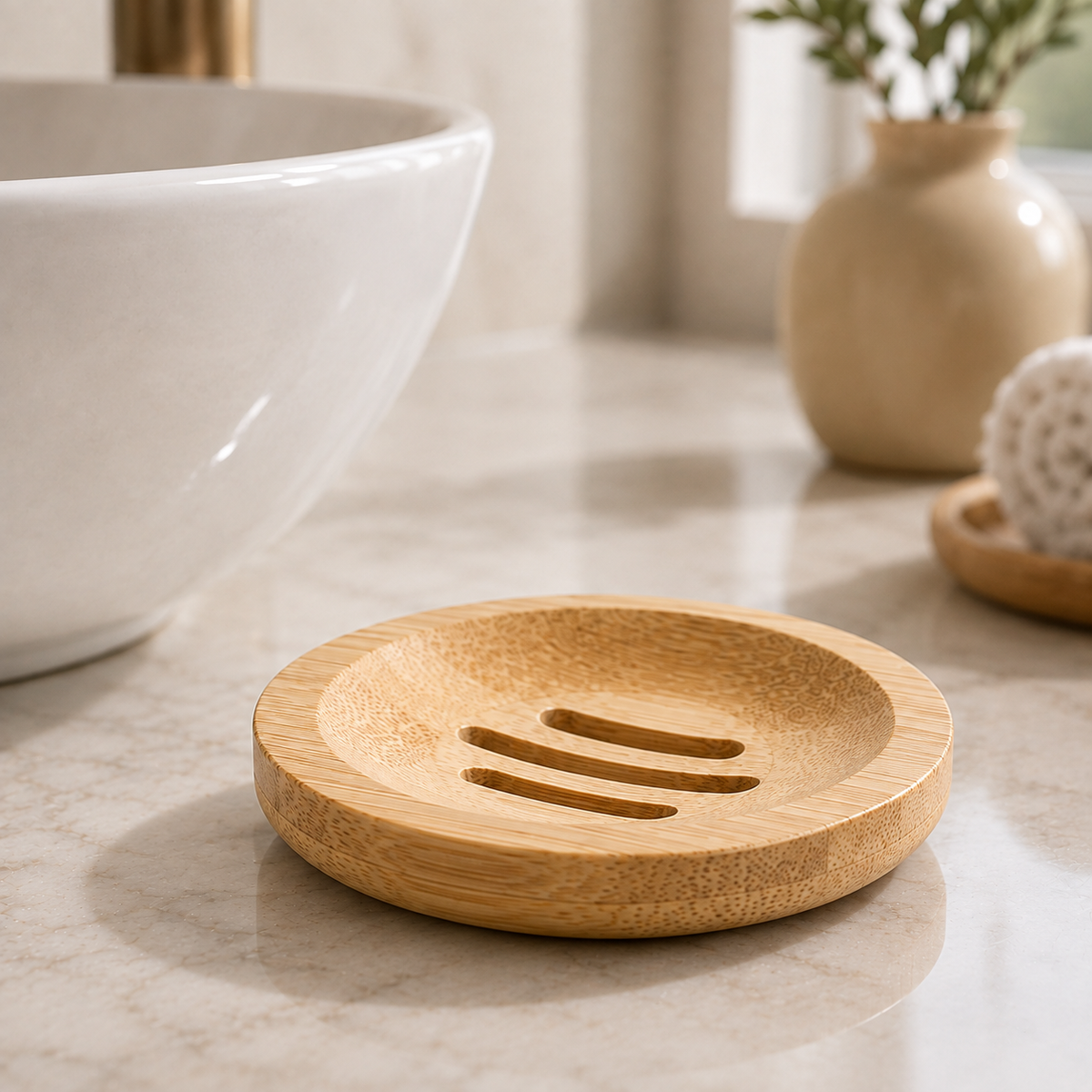 Bamboo Draining Dish
