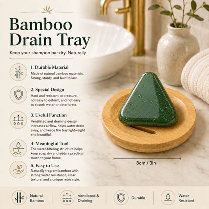 Bamboo Draining Dish